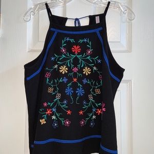 Xhilaration Floral Tank